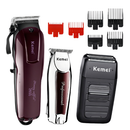 Kit de máquinas Kemei Km-2600, Km-9163 + Shaver Km-2024